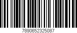 Código de barras (EAN, GTIN, SKU, ISBN): '7890652325087'