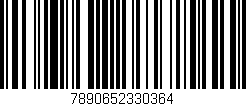 Código de barras (EAN, GTIN, SKU, ISBN): '7890652330364'