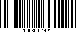 Código de barras (EAN, GTIN, SKU, ISBN): '7890693114213'