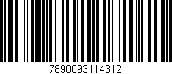 Código de barras (EAN, GTIN, SKU, ISBN): '7890693114312'