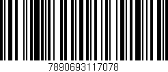 Código de barras (EAN, GTIN, SKU, ISBN): '7890693117078'