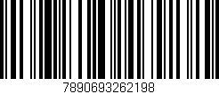 Código de barras (EAN, GTIN, SKU, ISBN): '7890693262198'