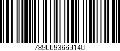 Código de barras (EAN, GTIN, SKU, ISBN): '7890693669140'