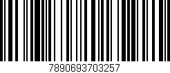 Código de barras (EAN, GTIN, SKU, ISBN): '7890693703257'