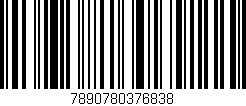 Código de barras (EAN, GTIN, SKU, ISBN): '7890780376838'