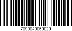 Código de barras (EAN, GTIN, SKU, ISBN): '7890849063020'