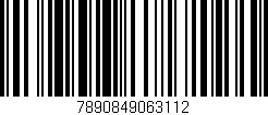 Código de barras (EAN, GTIN, SKU, ISBN): '7890849063112'