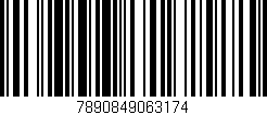 Código de barras (EAN, GTIN, SKU, ISBN): '7890849063174'