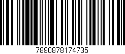 Código de barras (EAN, GTIN, SKU, ISBN): '7890878174735'
