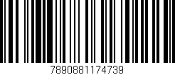 Código de barras (EAN, GTIN, SKU, ISBN): '7890881174739'