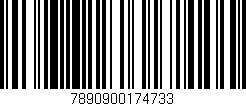Código de barras (EAN, GTIN, SKU, ISBN): '7890900174733'