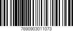 Código de barras (EAN, GTIN, SKU, ISBN): '7890903011073'