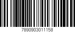 Código de barras (EAN, GTIN, SKU, ISBN): '7890903011158'