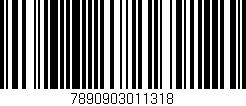 Código de barras (EAN, GTIN, SKU, ISBN): '7890903011318'
