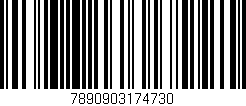 Código de barras (EAN, GTIN, SKU, ISBN): '7890903174730'