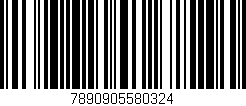Código de barras (EAN, GTIN, SKU, ISBN): '7890905580324'