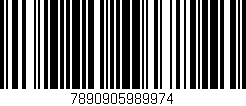 Código de barras (EAN, GTIN, SKU, ISBN): '7890905989974'