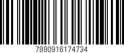 Código de barras (EAN, GTIN, SKU, ISBN): '7890916174734'
