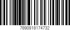 Código de barras (EAN, GTIN, SKU, ISBN): '7890918174732'