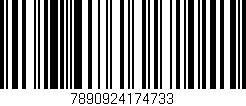 Código de barras (EAN, GTIN, SKU, ISBN): '7890924174733'