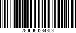 Código de barras (EAN, GTIN, SKU, ISBN): '7890999264803'