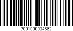 Código de barras (EAN, GTIN, SKU, ISBN): '7891000094662'
