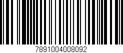 Código de barras (EAN, GTIN, SKU, ISBN): '7891004008092'