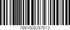 Código de barras (EAN, GTIN, SKU, ISBN): '7891009297613'