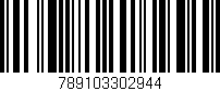Código de barras (EAN, GTIN, SKU, ISBN): '789103302944'