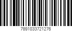 Código de barras (EAN, GTIN, SKU, ISBN): '7891033721276'
