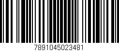 Código de barras (EAN, GTIN, SKU, ISBN): '7891045023481'