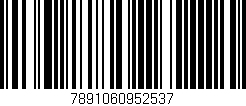 Código de barras (EAN, GTIN, SKU, ISBN): '7891060952537'