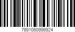 Código de barras (EAN, GTIN, SKU, ISBN): '7891060998924'