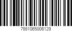 Código de barras (EAN, GTIN, SKU, ISBN): '7891065006129'