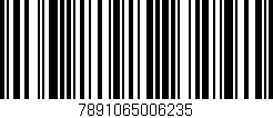 Código de barras (EAN, GTIN, SKU, ISBN): '7891065006235'