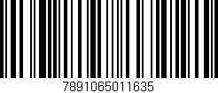 Código de barras (EAN, GTIN, SKU, ISBN): '7891065011635'