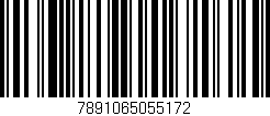 Código de barras (EAN, GTIN, SKU, ISBN): '7891065055172'