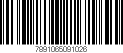 Código de barras (EAN, GTIN, SKU, ISBN): '7891065091026'