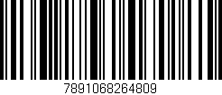 Código de barras (EAN, GTIN, SKU, ISBN): '7891068264809'