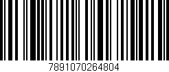 Código de barras (EAN, GTIN, SKU, ISBN): '7891070264804'
