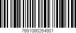 Código de barras (EAN, GTIN, SKU, ISBN): '7891080264801'