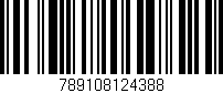 Código de barras (EAN, GTIN, SKU, ISBN): '789108124388'