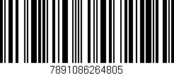 Código de barras (EAN, GTIN, SKU, ISBN): '7891086264805'
