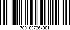Código de barras (EAN, GTIN, SKU, ISBN): '7891097264801'