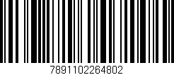 Código de barras (EAN, GTIN, SKU, ISBN): '7891102264802'