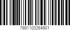 Código de barras (EAN, GTIN, SKU, ISBN): '7891103264801'