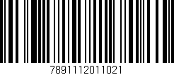 Código de barras (EAN, GTIN, SKU, ISBN): '7891112011021'