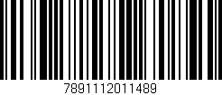 Código de barras (EAN, GTIN, SKU, ISBN): '7891112011489'