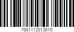 Código de barras (EAN, GTIN, SKU, ISBN): '7891112013810'