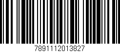 Código de barras (EAN, GTIN, SKU, ISBN): '7891112013827'